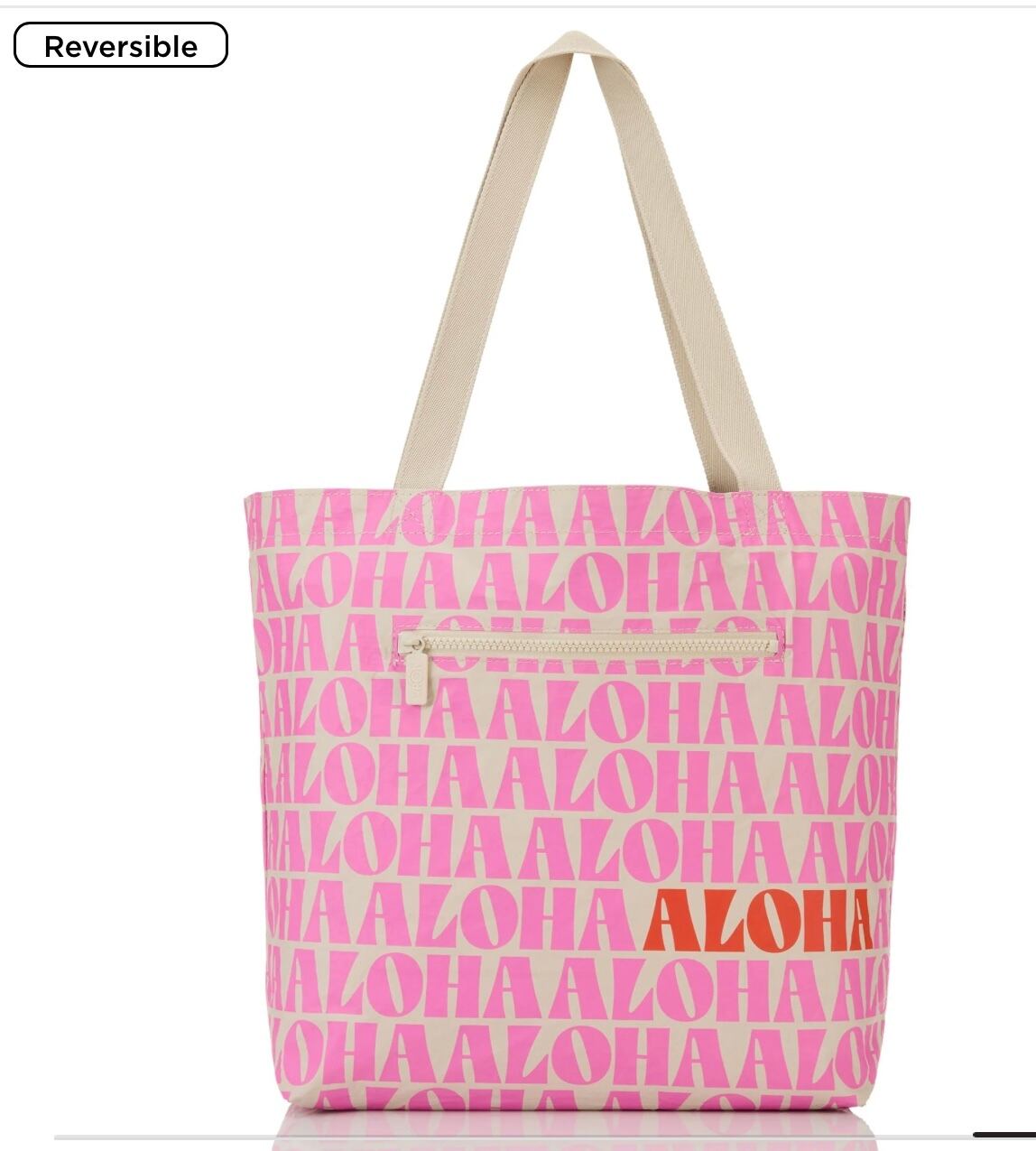 ALOHA COLLECTION REVERSIBLE TOTE Salina | AQUA TREE アロハ
