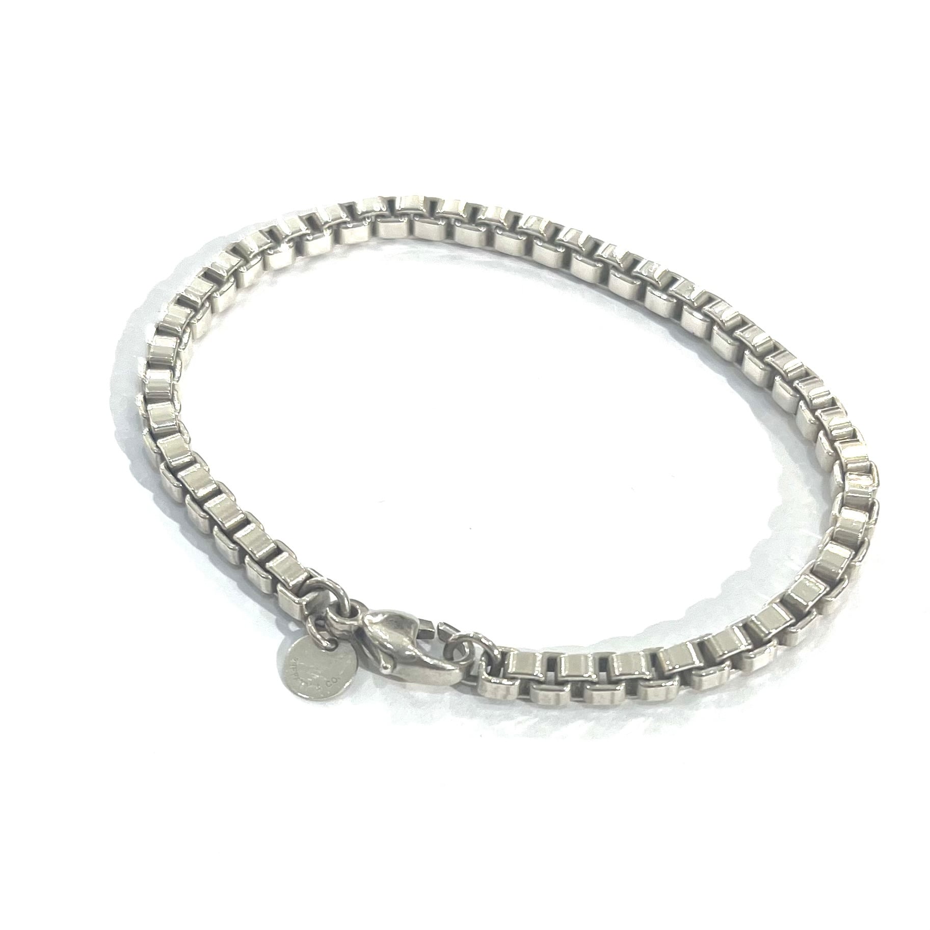 TIFFANY&CO. 】2498 ティファニー名作ベネチアンチェーン ブレスレット