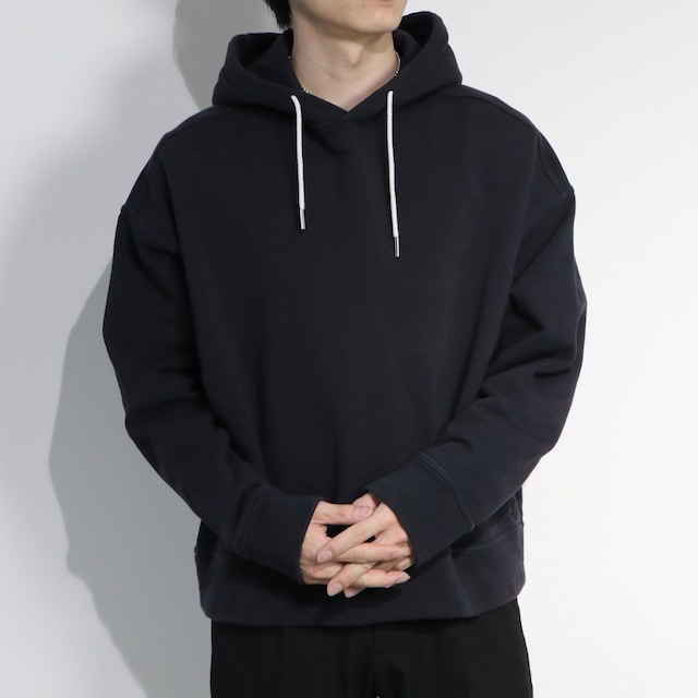 JIL SANDER コットン スウェット ブラック ジルサンダー