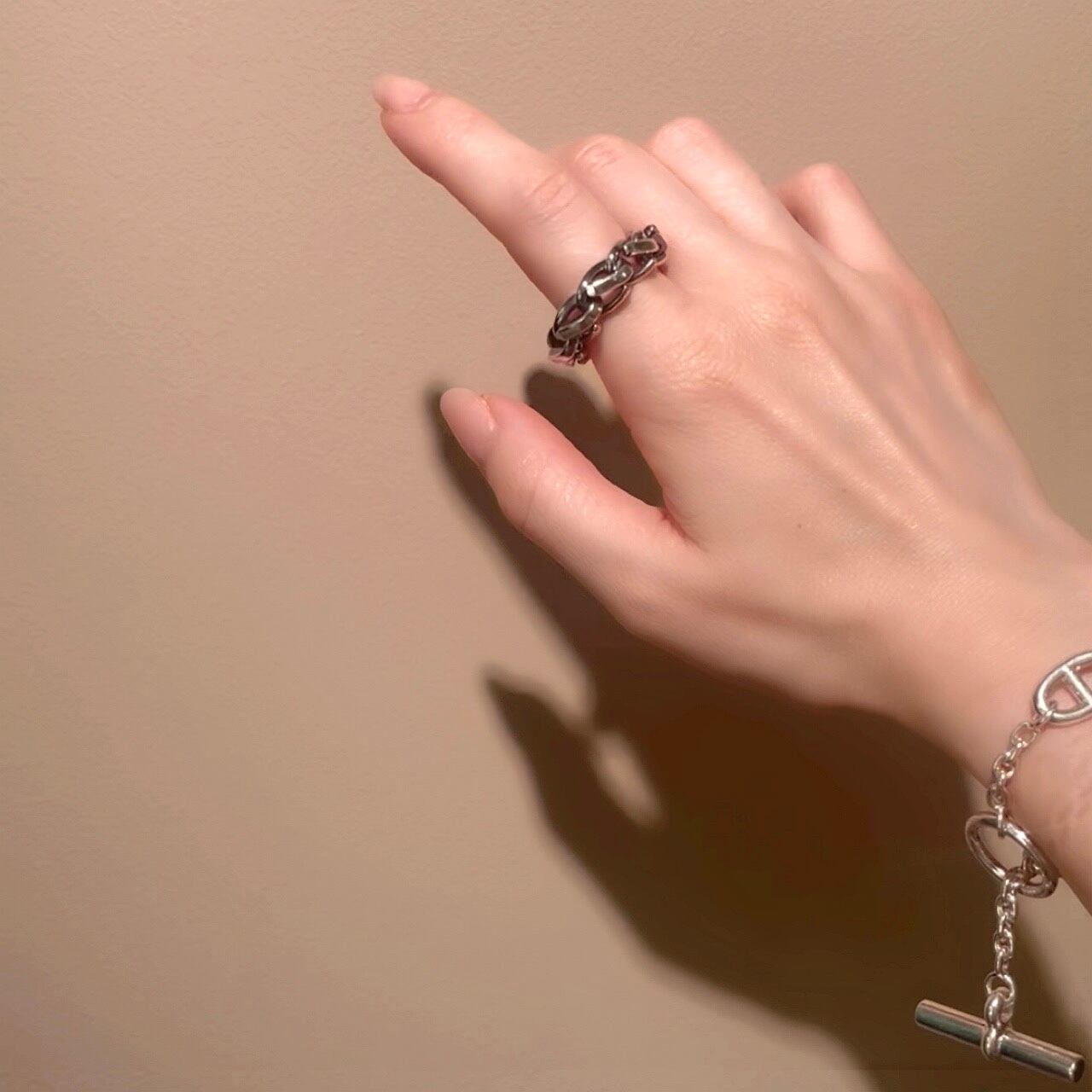 希少【TIFFANY & Co.】【18号】2828 ヴィンテージティファニー 燻