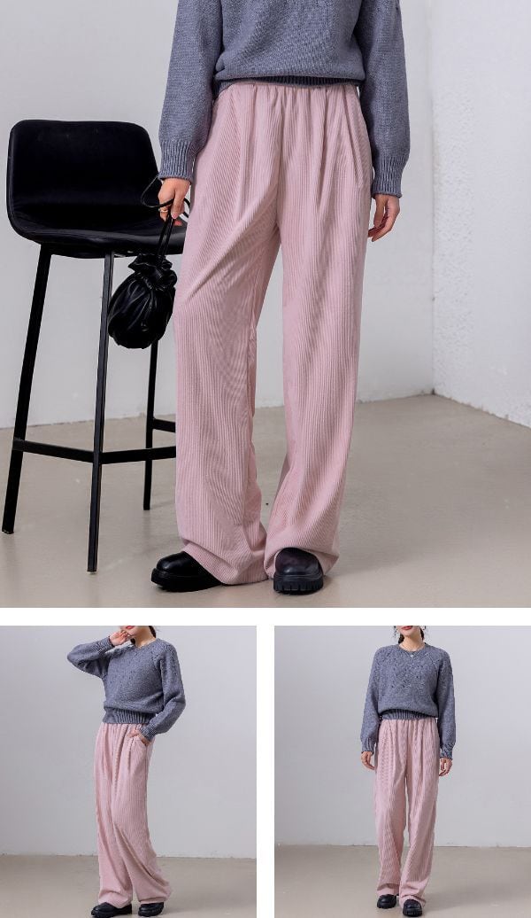 メール便】コーデュロイストレートパンツ／pants604 | DAY CLOSET