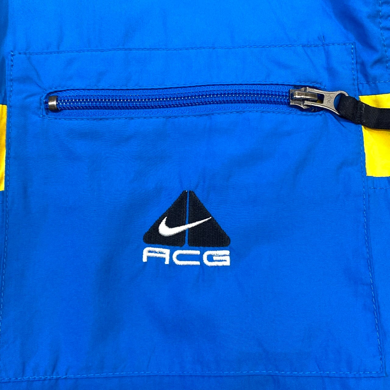90s Nike acg ハーフジップ ナイロンジャケット　プルオーバー 4efdba1020b2df9068a0d38a3cb535