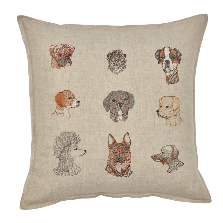 CORAL&TUSK [Dogs Pillow] 犬9匹 クッションカバー40x40cm (コーラル ...