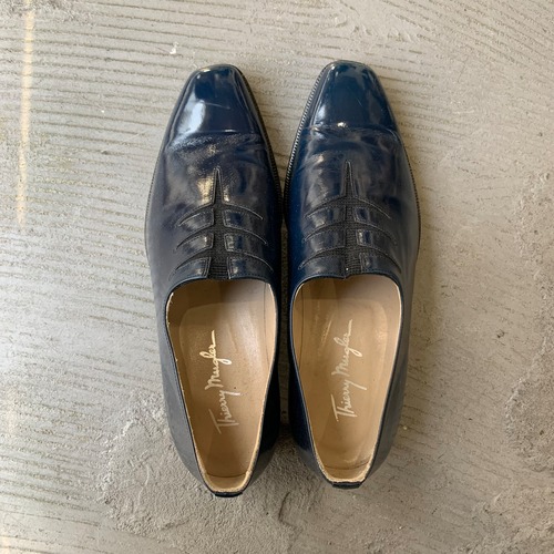 Thierry Mugler / Leather slip-on