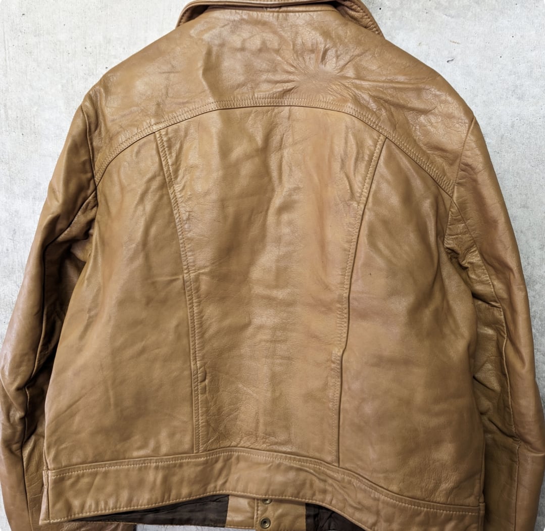 70s〜 riders type leather jaket 小岩店 | What'z up