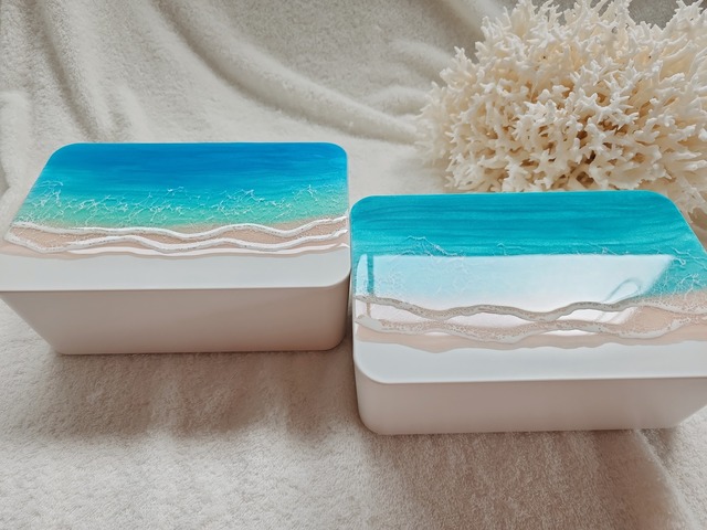 170.オーシャンレジンアート マルチケース