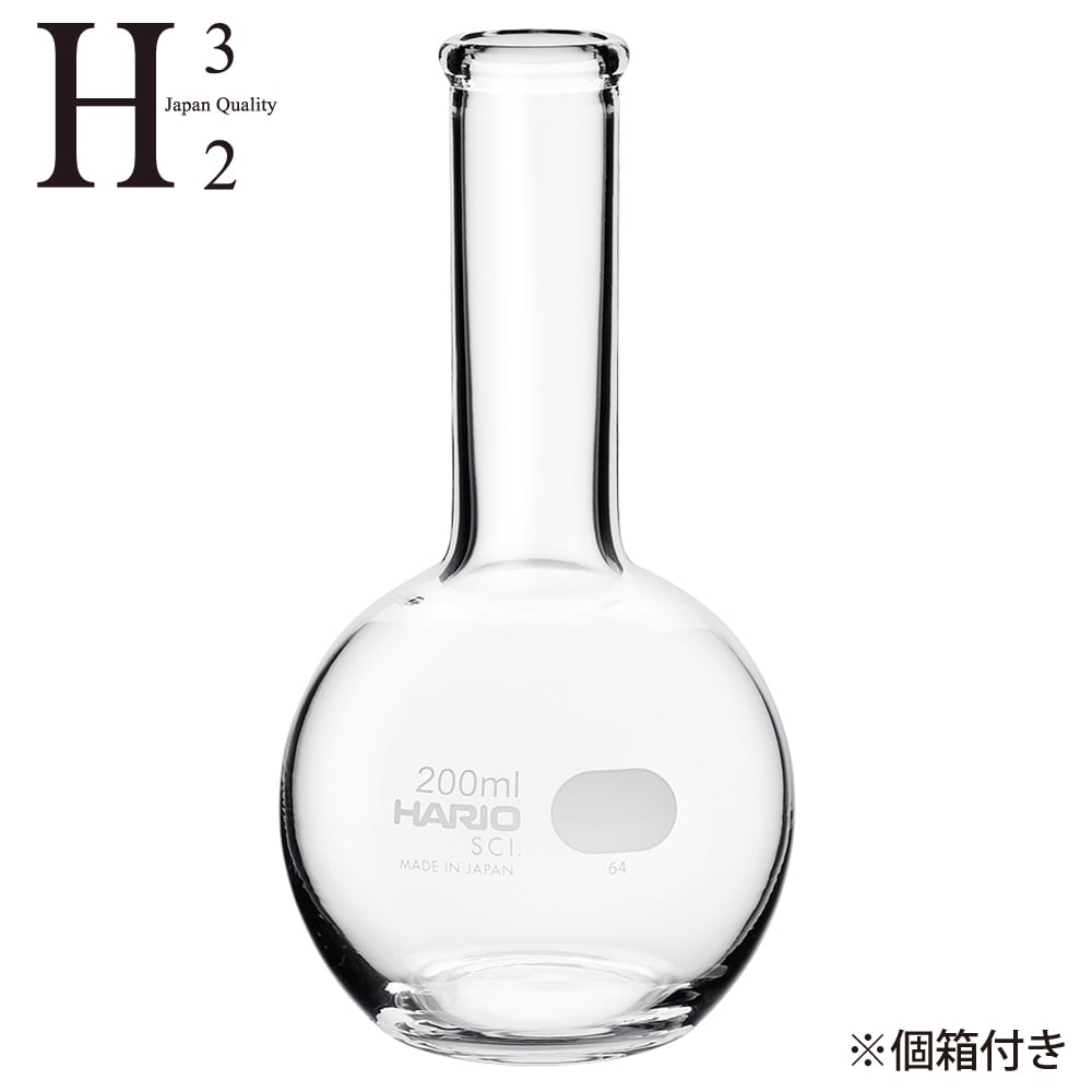 在庫あ低価】 HARIO ハリオ HF-200 SCI 平底フラスコ 200ml 24個入り 通販 PayPayモール 