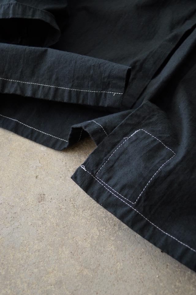VENTITANK PROJECT CZECH SLOVAKIA 1970's SARGICAL HANTEN COSTOM SHIRT DYED BLACK DEAD STOCK チェコスロバキア サージカルハンテンシャツ