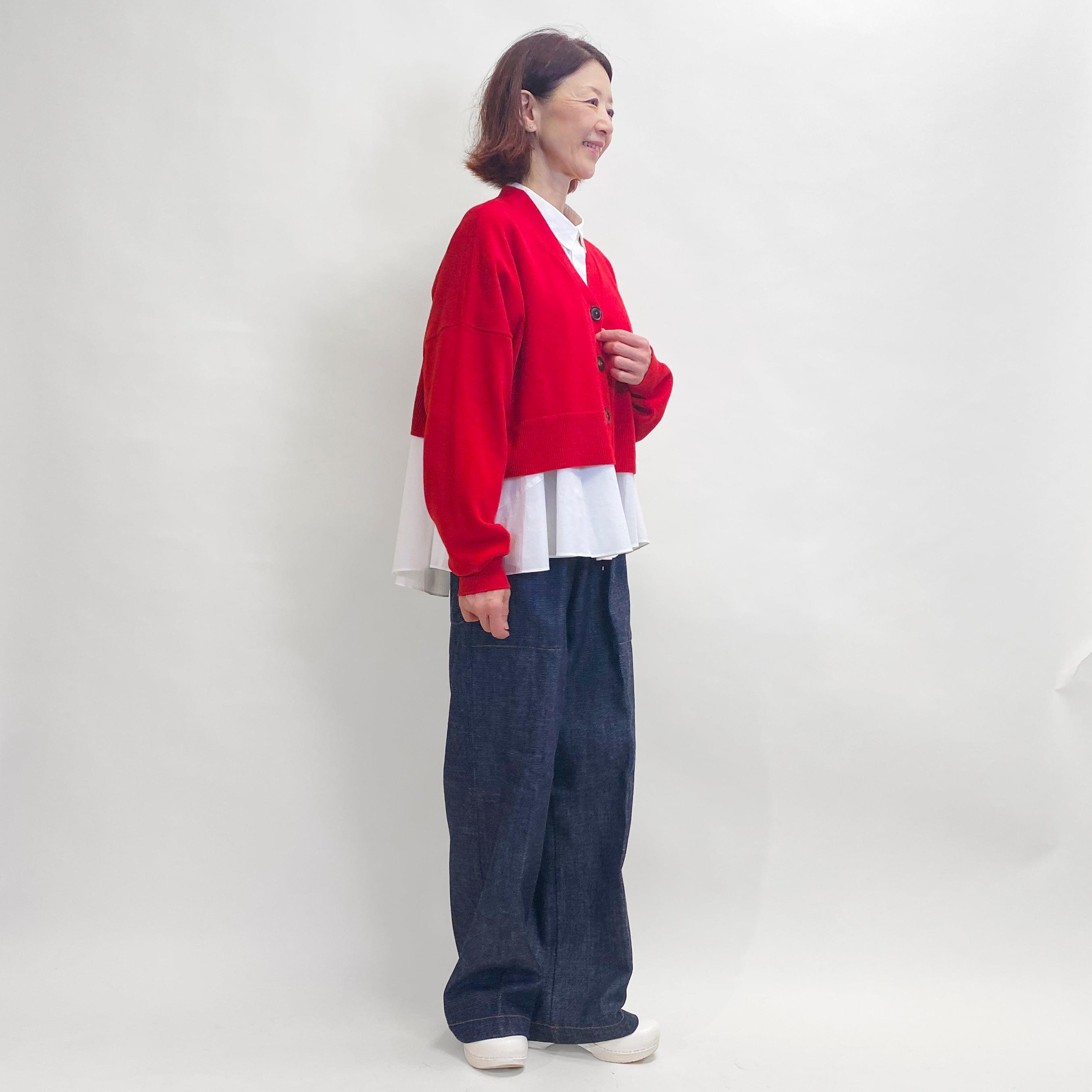 2wayスーパーラムショートカーディ(K50)