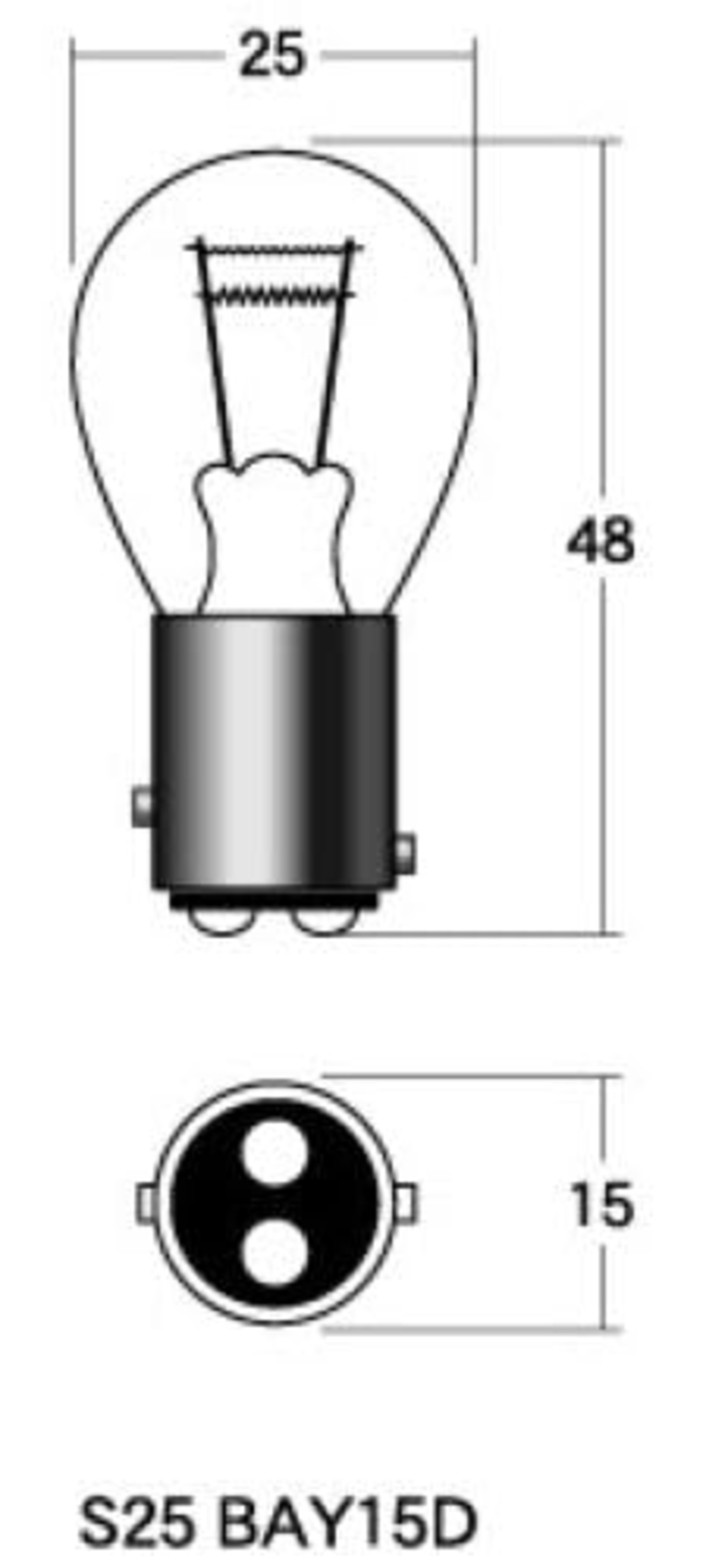 M&Hマツシマ 1P 3404 12V18/5W (クリアー) 1P3404