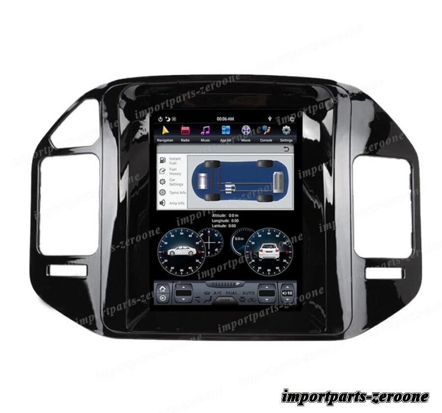 12.1インチ 三菱 パジェロV73 V77 2001-2010 テスラスタイル