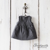 Vsb-3010 Gray sleeveless one piece