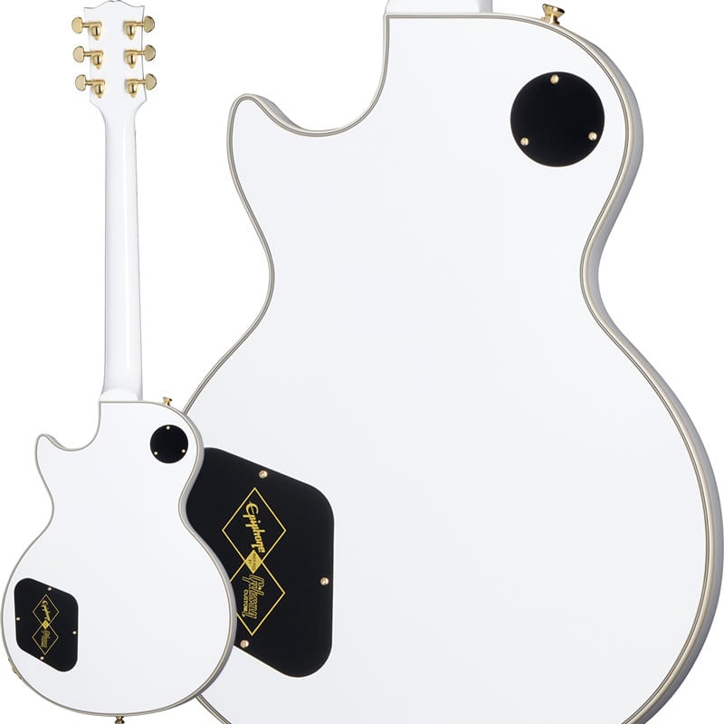 Epiphone Inspired by Gibson Custom Les Paul Custom (Alpine Epiphone Inspired by Gibson Custom Les Paul Custom (Alpine