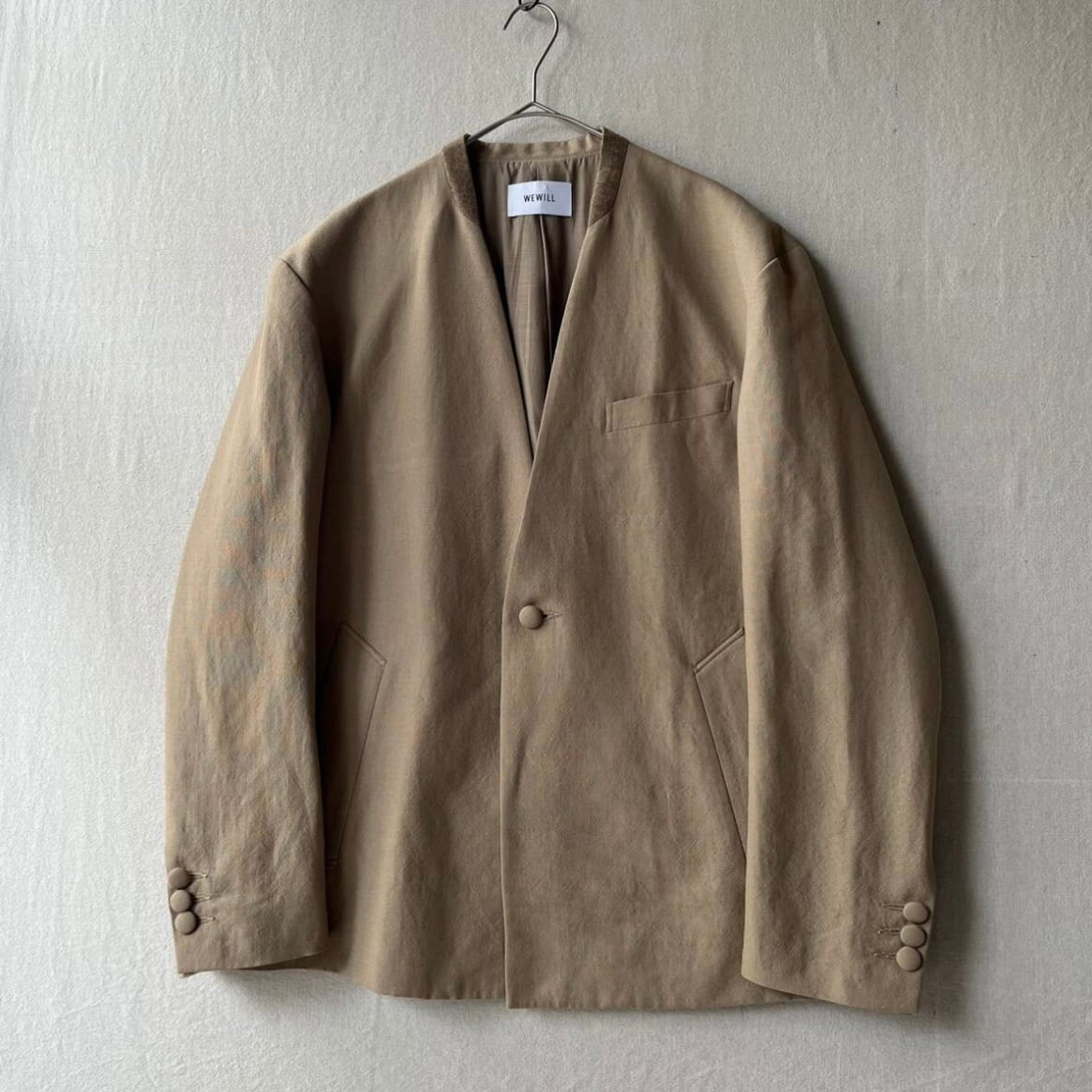 1990s ARNYS Paris Saddle Shoulder Cashmere Coat アルニス サドル
