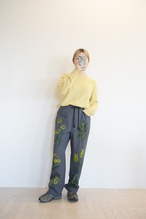 remake easy slacks pants-gray