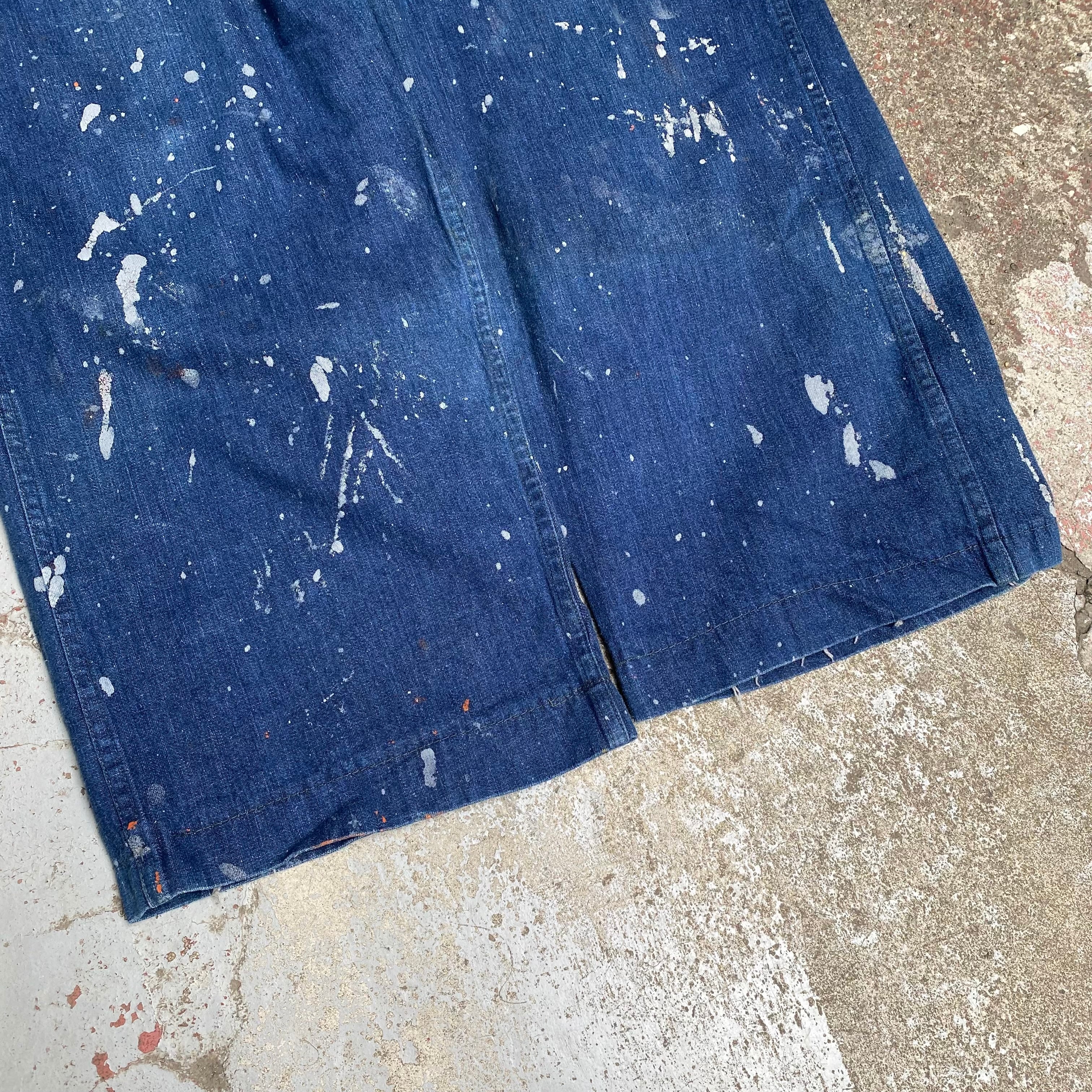 角ポケ】40's US NAVY M-45 Denim Baker Pant | 下北沢SPiKe＆SPiCe
