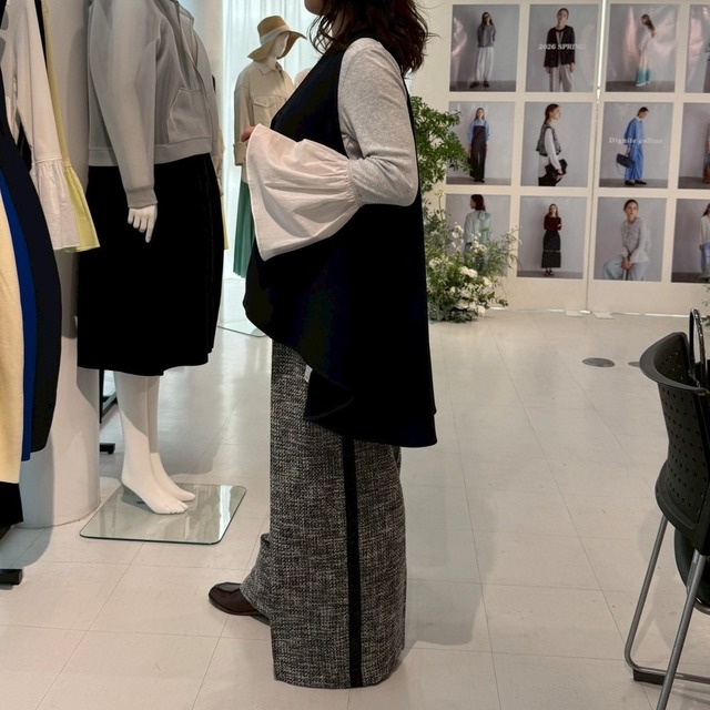 Dignite Collier 80267012 裾フレアノースリーブJK