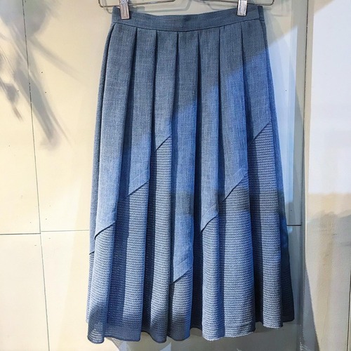 裾切り替えスカート 