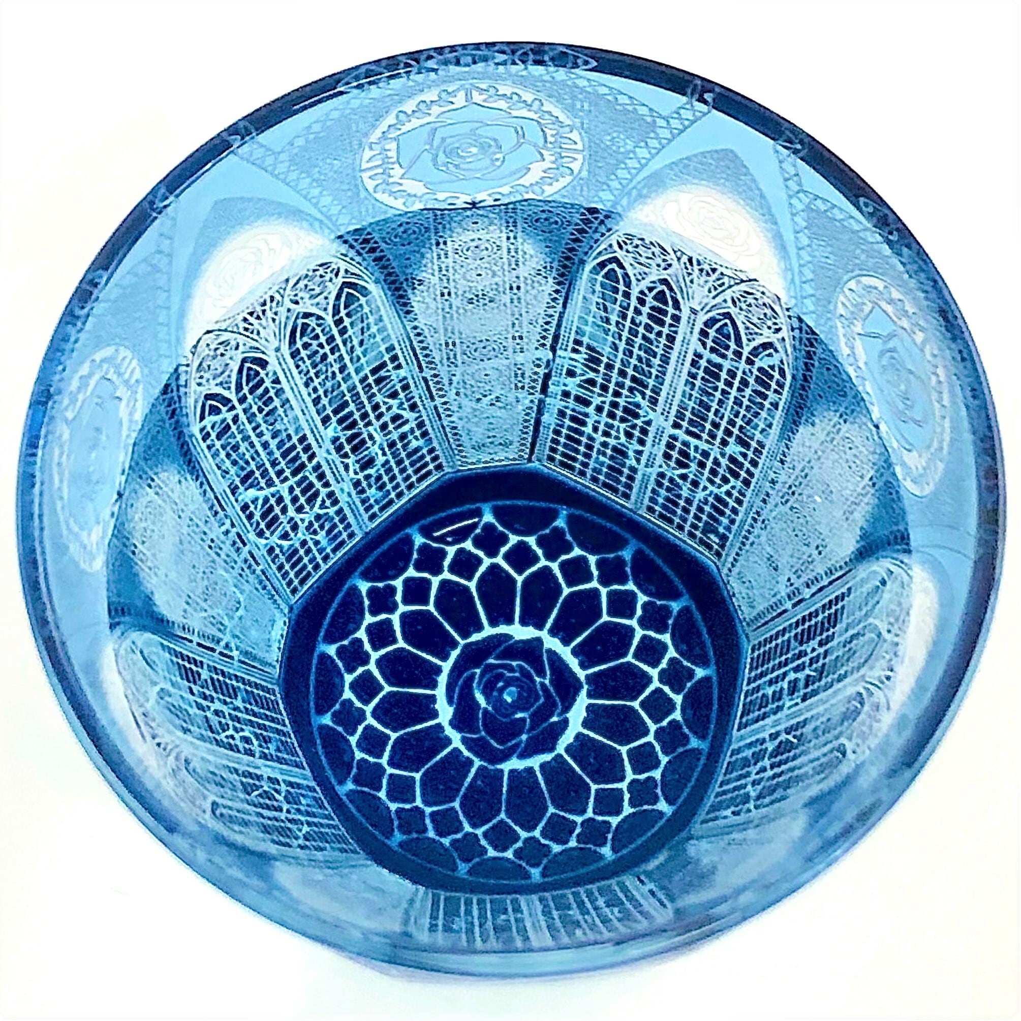 青薔薇の大聖堂【2020江戸切子新作展 WEB投票第2位】限定販売 | 椎名