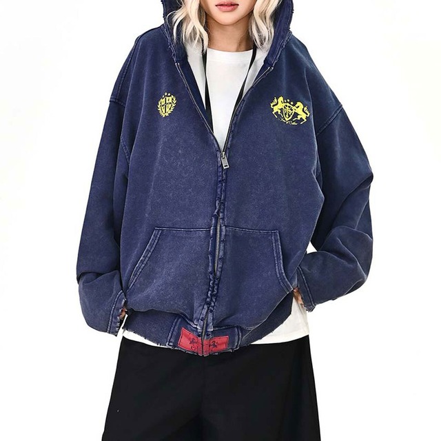 エンブレムミックスアーバンムードジップフーディ 2col   R01633