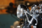 6-1/2inch Lucas-type Head light CHROME