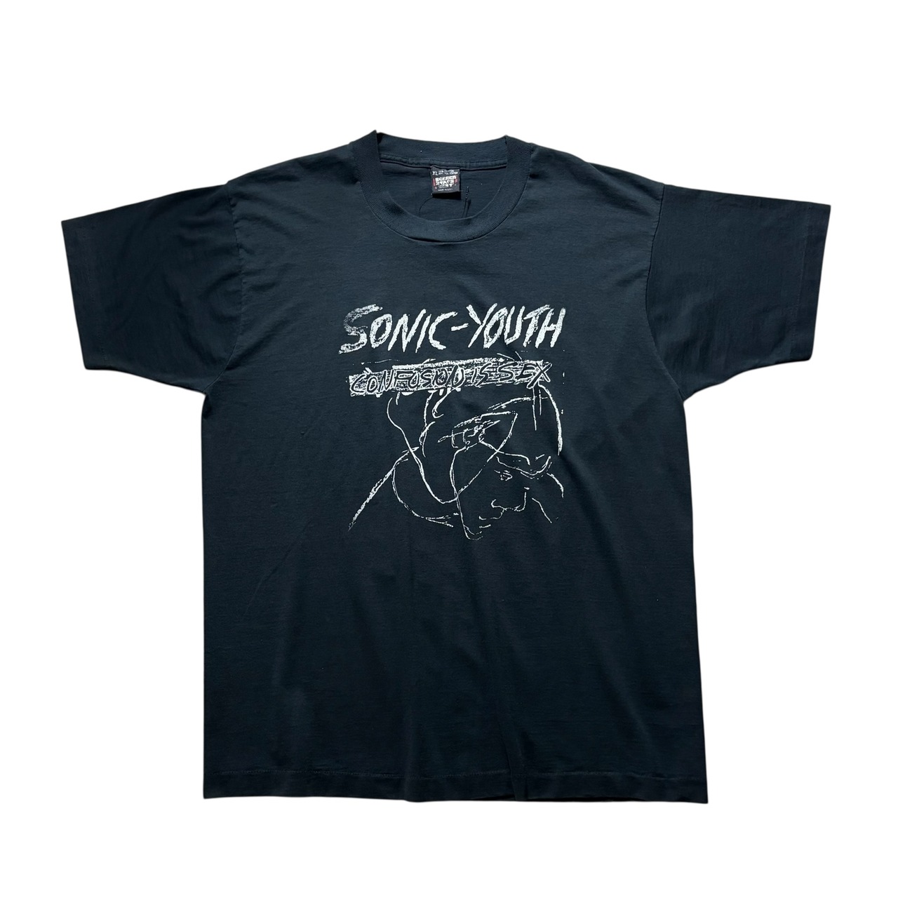 vintage 1980’s~90’s SONIC YOUTH music tee “Confusion Is Sex”
