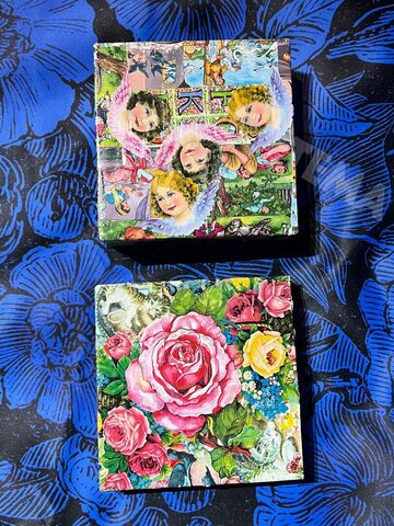 ◇状態綺麗です◇ 栗原喜依子『花飾りの帽子』リトグラフ うつり 150部