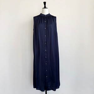 〈SELECT〉バックギャザーシャツワンピース BL000596
