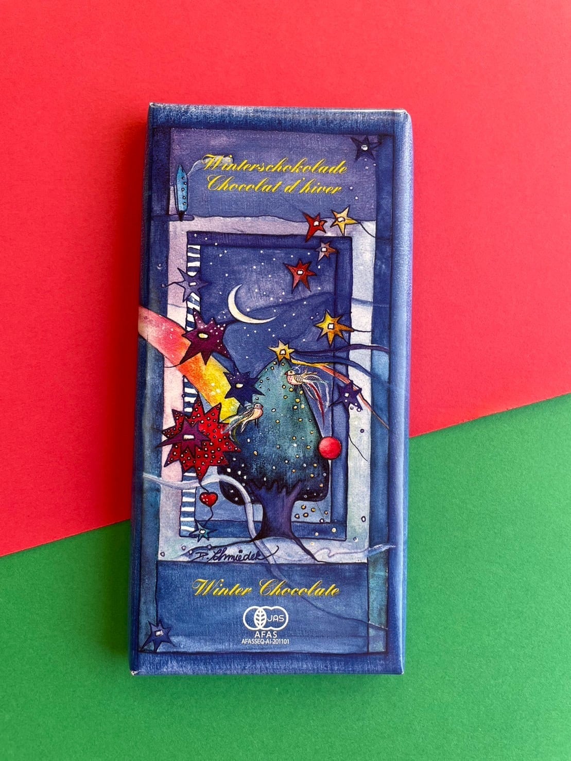 フェアトレードウィンターチョコレート 100g