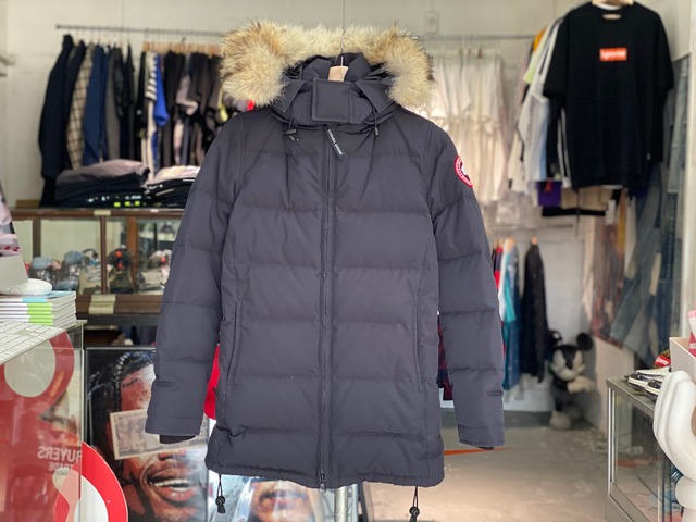 20%OFF CANADA GOOSE BELLEVILLE PARKA NAVY SMALL KB2593