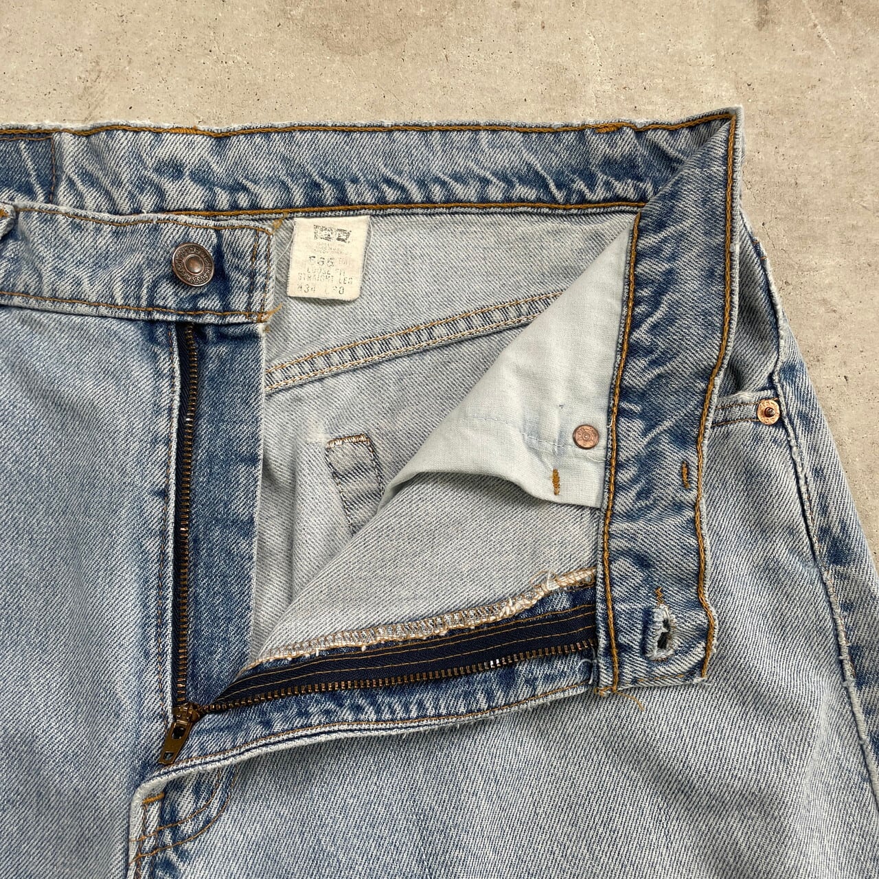 90年代 USA製 Levi's リーバイス 565 バギーデニムパンツ メンズW34