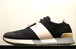 ◆PRADA SPORTS プラダ スポーツ TRAINERトレーナー スエードレザー レースアップ スニーカー 黒x白 7◆ 合わせやすいヘビロテスニーカー♪