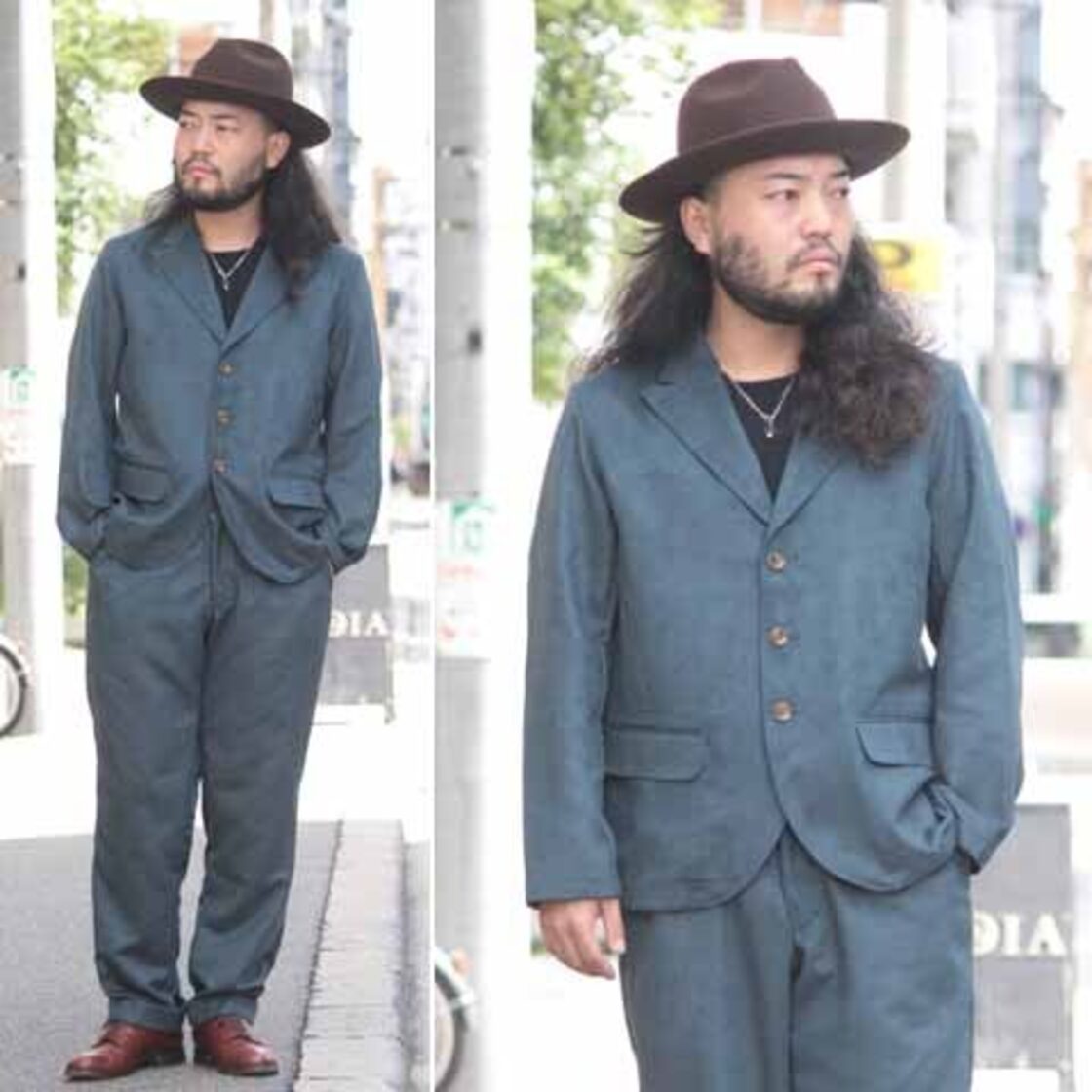 DRESS HIPPY】 ”HOLIDAY JACKET” GREEN ドレスヒッピー 正規取扱店 