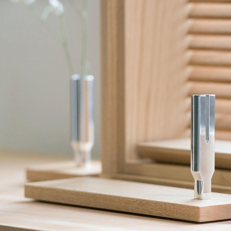 家具といのり 仏具 音叉のおりん(クリ) ペット仏具 シンプル おしゃれ 和モダン 日本製 モダン仏具