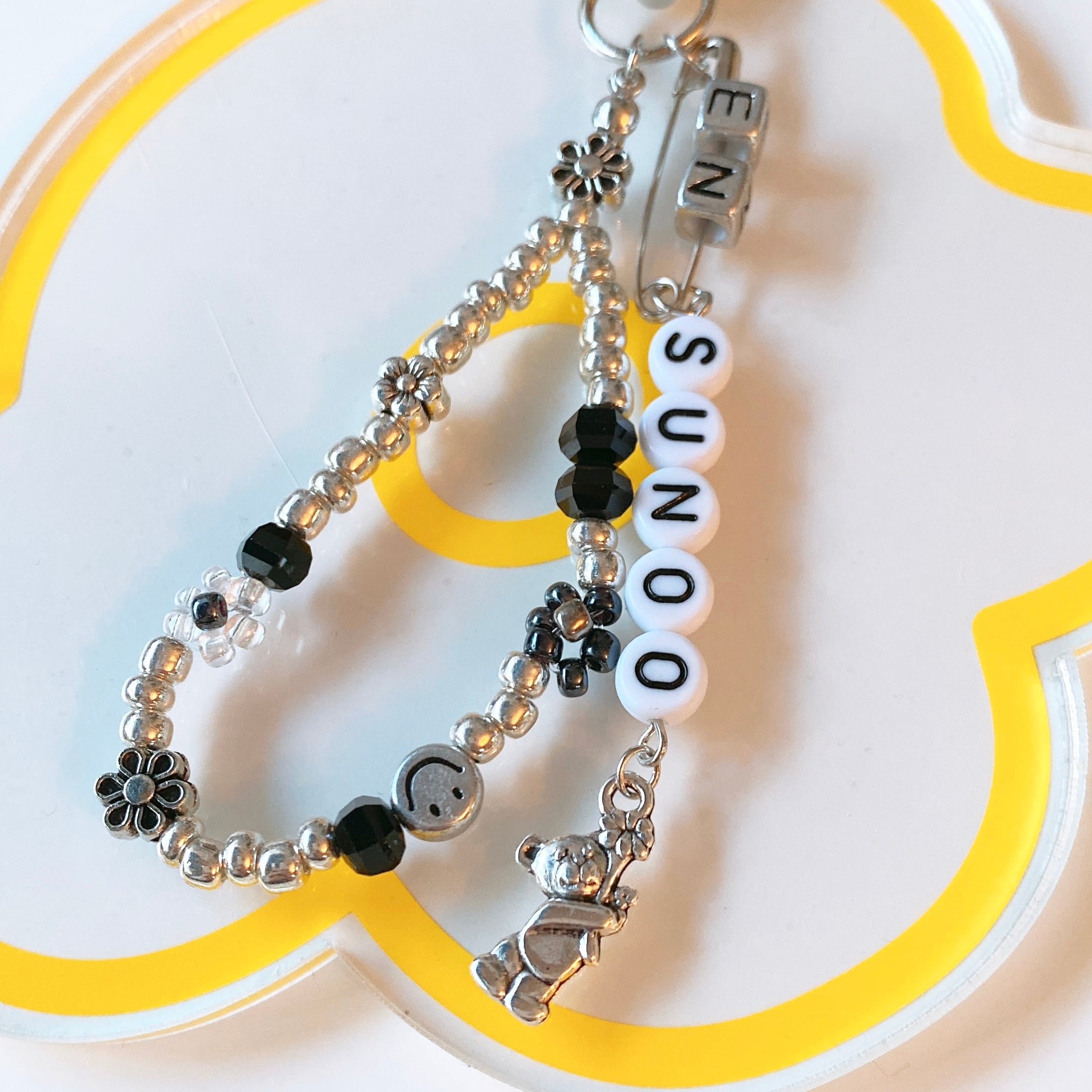 210616G】ビーズ キーホルダー オーダー 韓国 bts treasure 