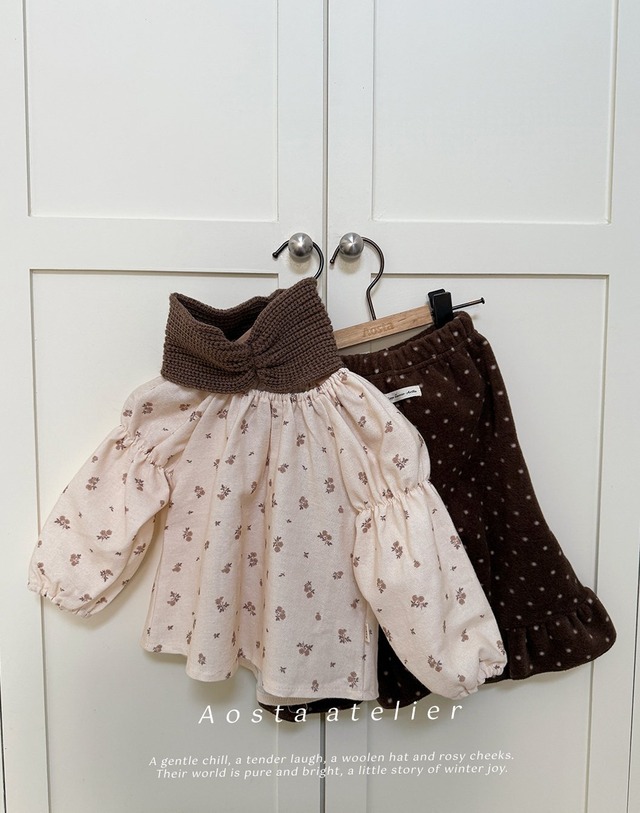 即納⌇ドット フレア パンツ