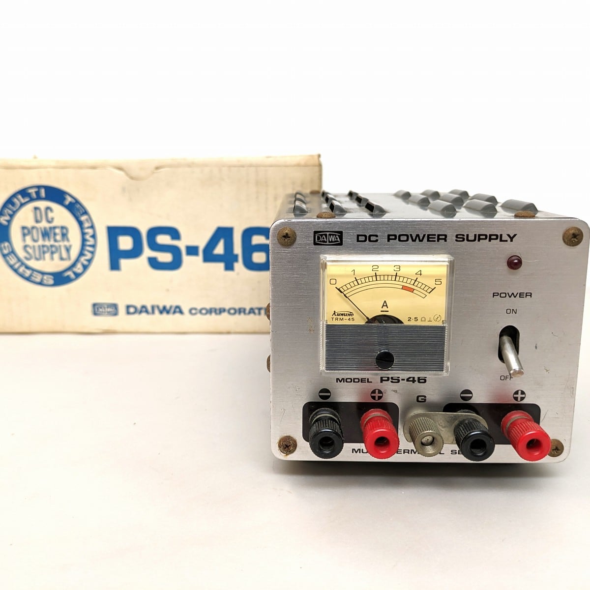 DAIWA・PS-46・安定化電源・アマチュア無線・No.230702-05・梱包サイズ