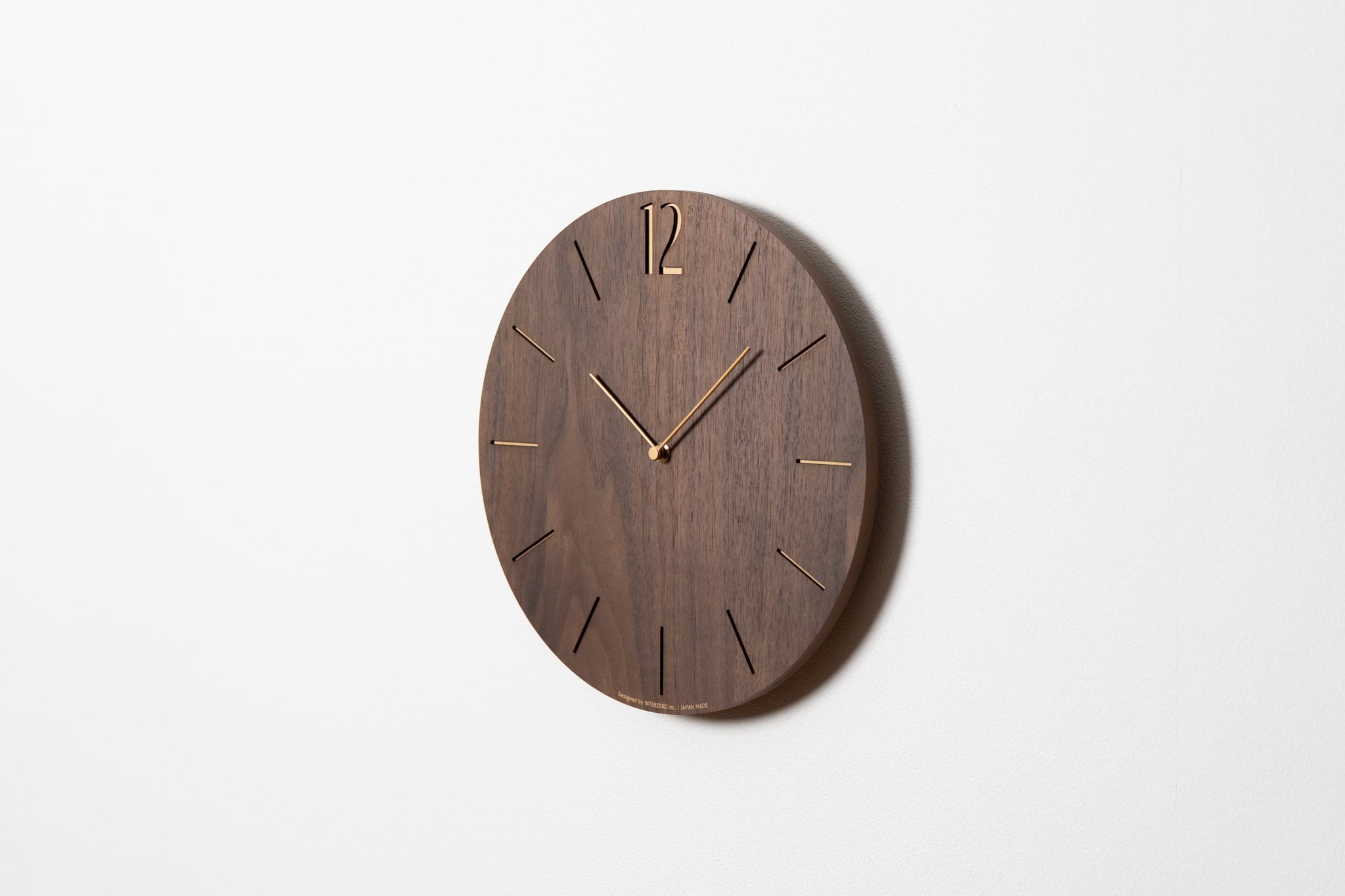 シェルクロック【16】 電波時計 PROUD CLOCK WALNUT -NENRIN- | シャンブル【CHAMBRE】by
