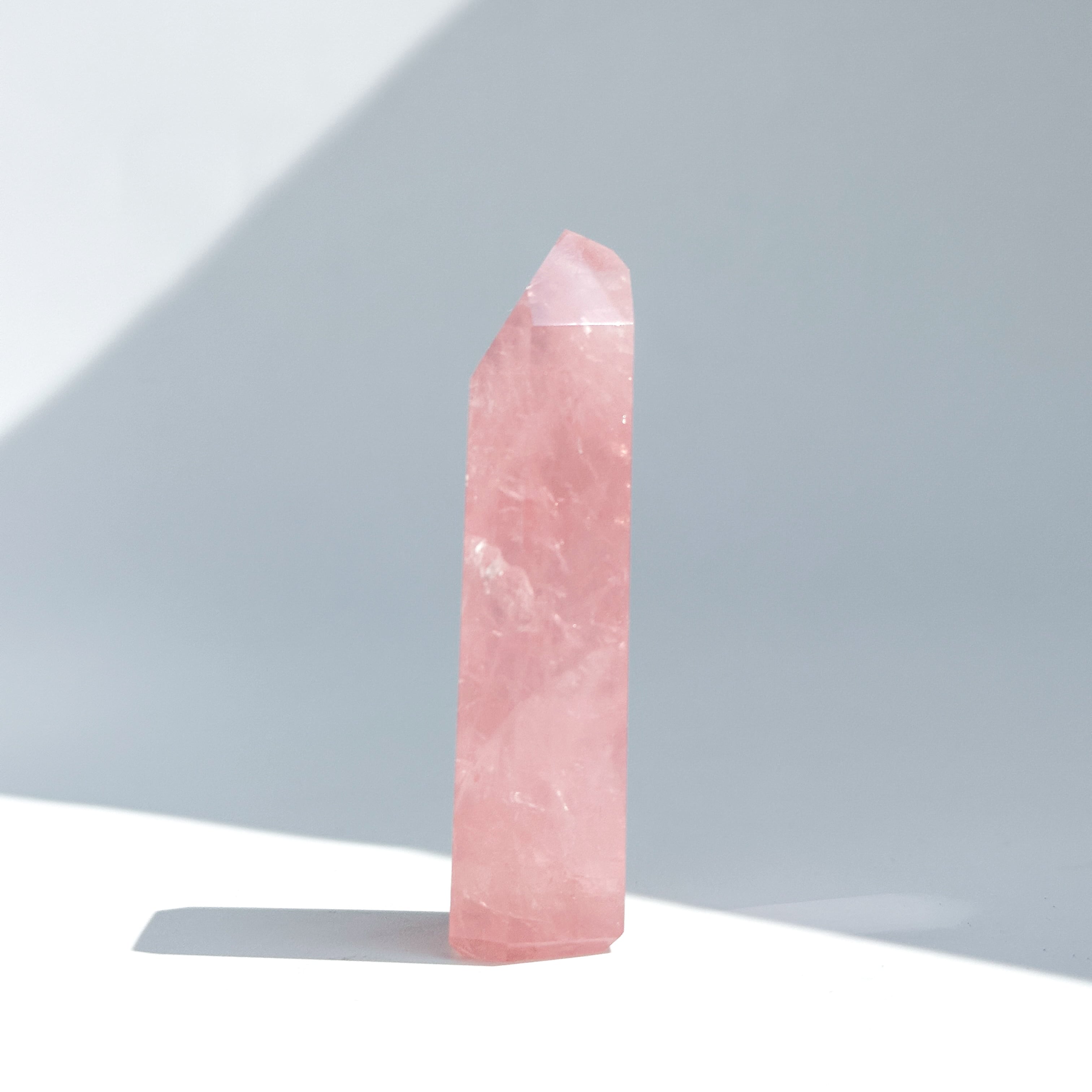 高品質】バイーア産ローズクォーツ タワー11◇ Rose Quartz ◇天然石