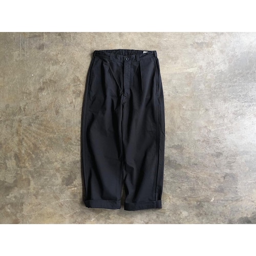 再入荷 orSlow(オアスロウ) M-52 French Army Wide Trouser BLACK