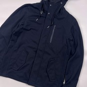 nano universe ナノユニバース マウンテンパーカー フード ジャケット M/ネイビー系 メンズ アウトドア