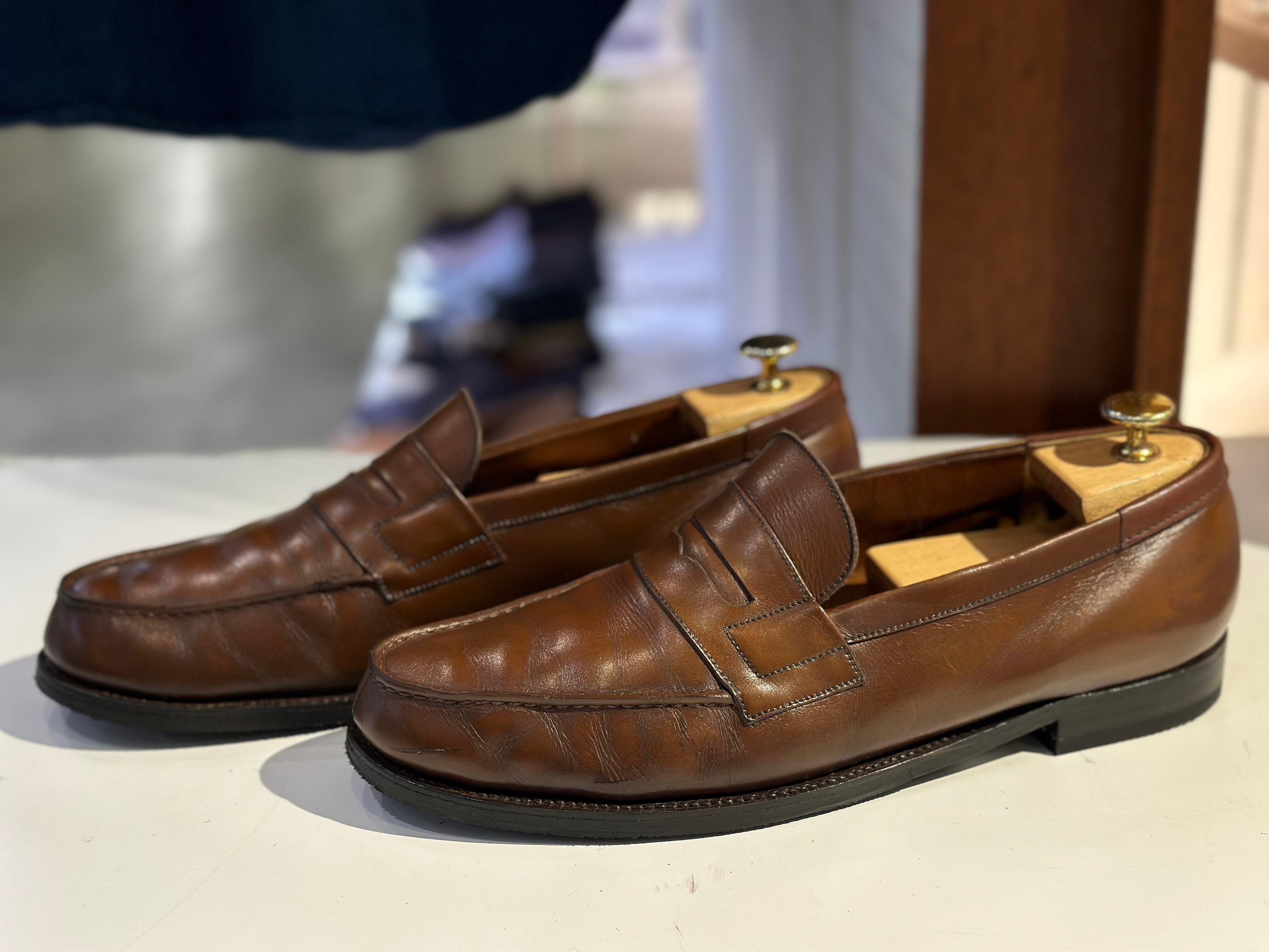 美品 J.M.WESTON 180 SIGNATURE LOAFER ブラック