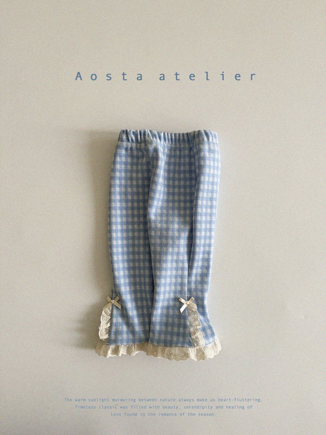 即納/Aosta/Ribbon pants