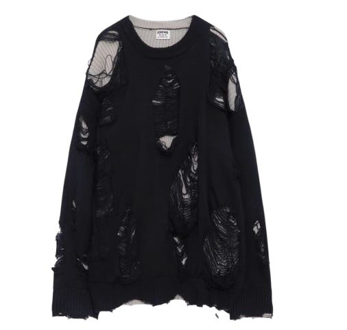 Damaged over knit 0002