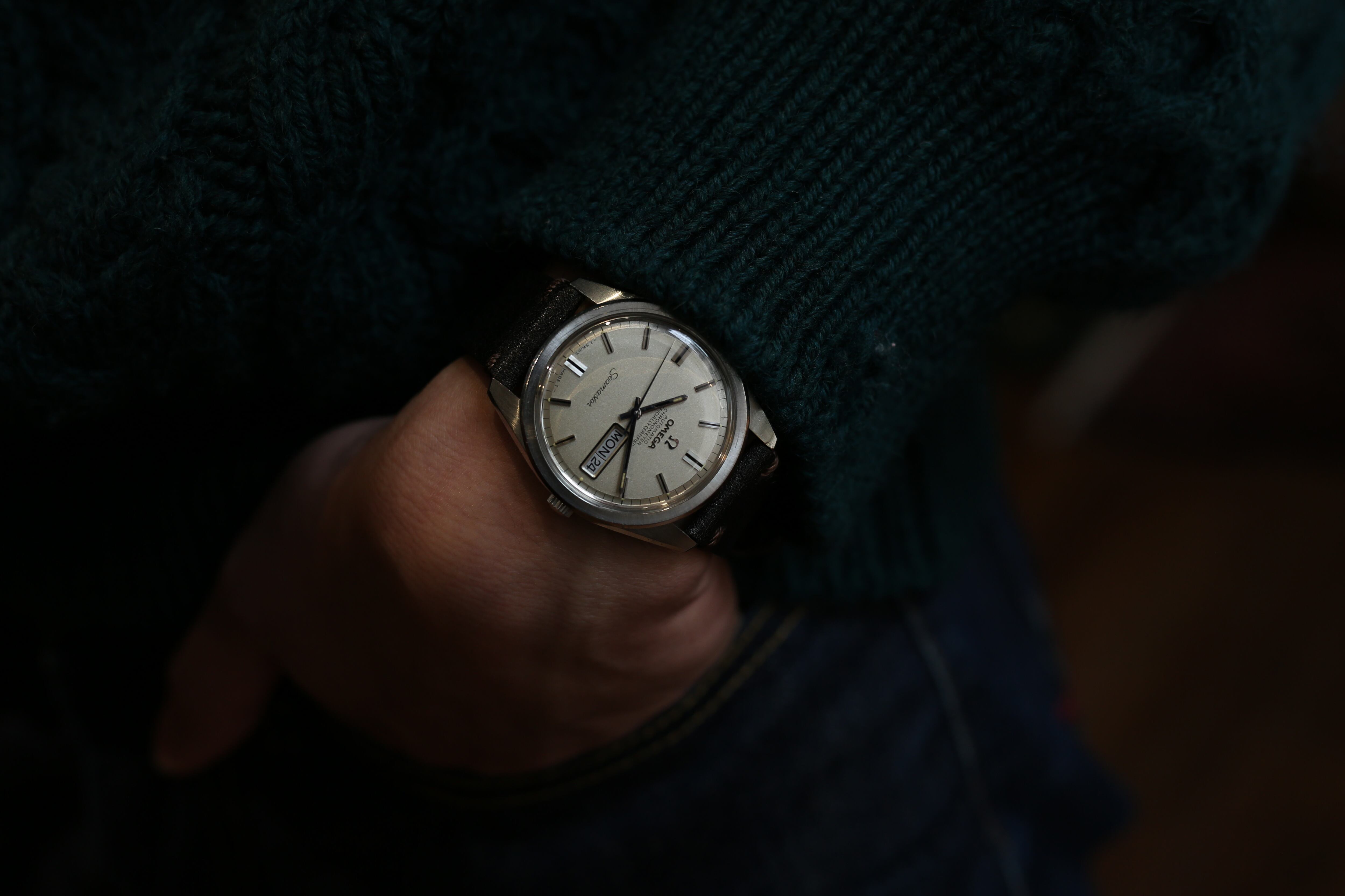 OMEGA】 1969年製 シーマスター クロノメーター デイデイト フラット