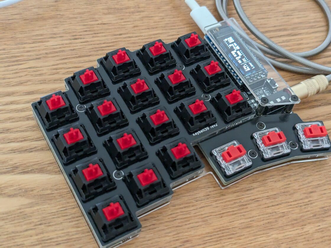Keyball39 黒基板仕様【組立済完成品】 | Pay ID