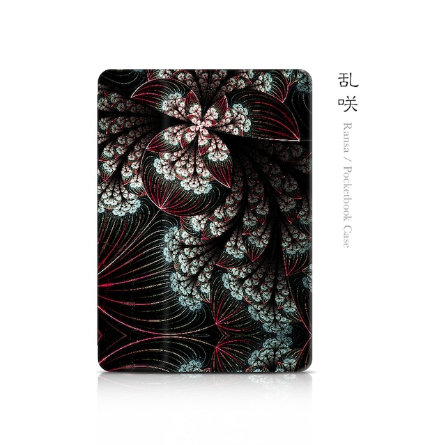 乱咲 - 和風 手帳型iPadケース（ダブル加工）