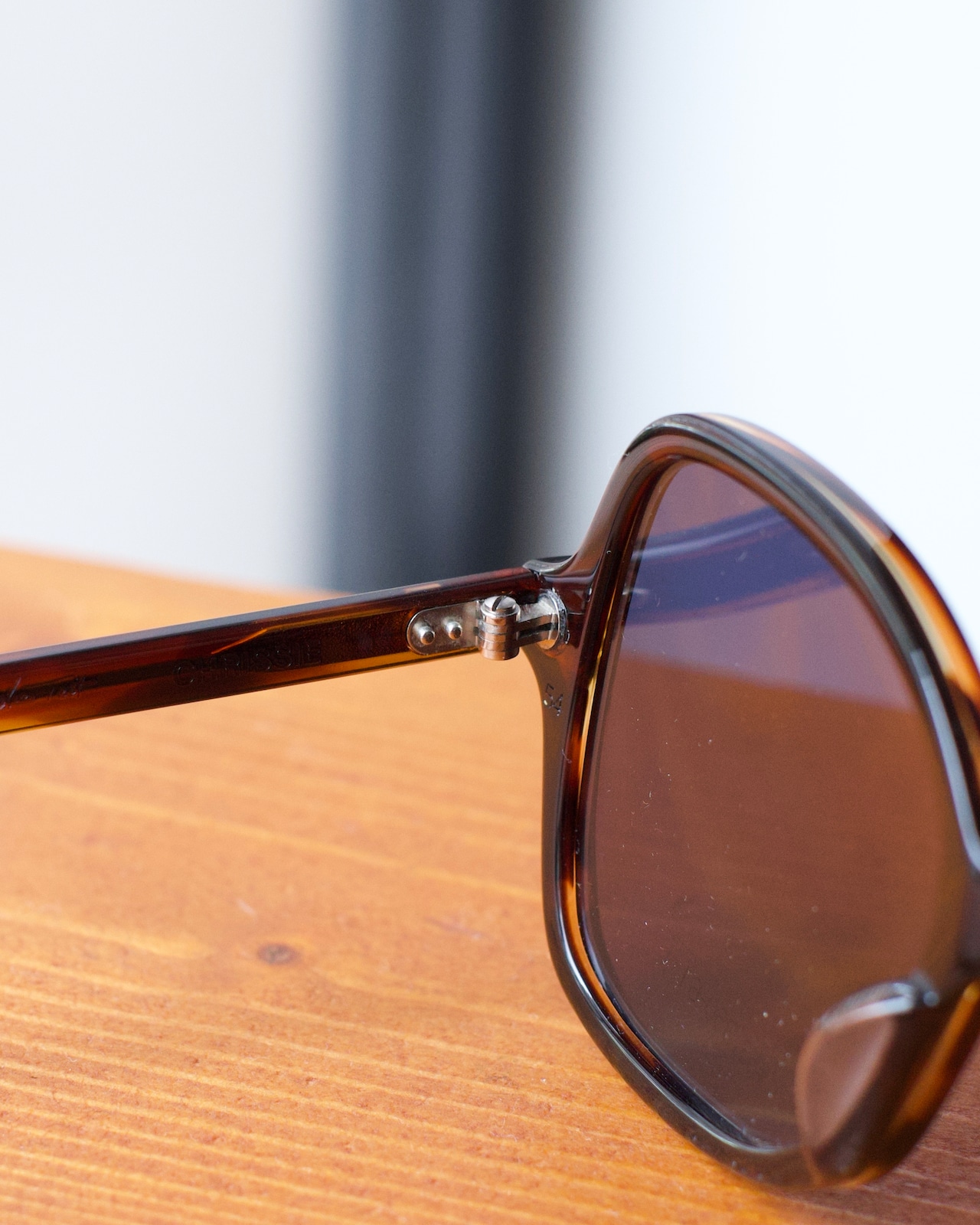 【JULIUS TART OPTICAL】CHRISSIE Col:DEMI AMBER SHBLUE