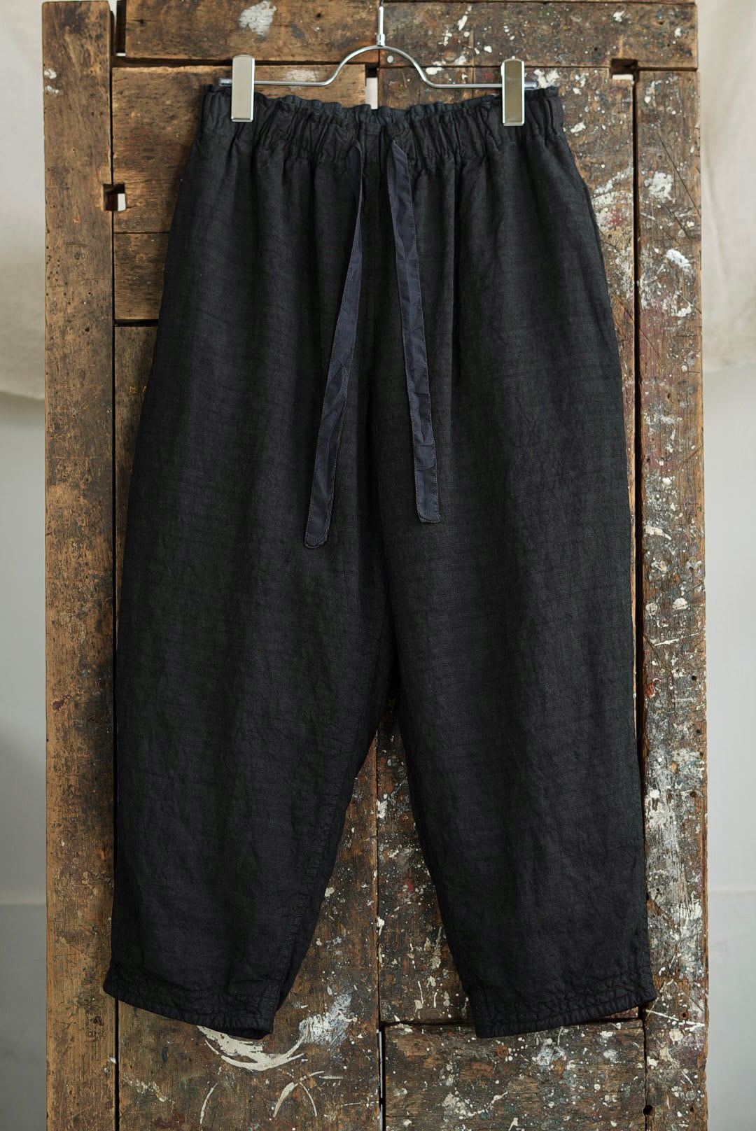 CHEZ VIDALENC - PANTS COULISSE L90 / BLACK