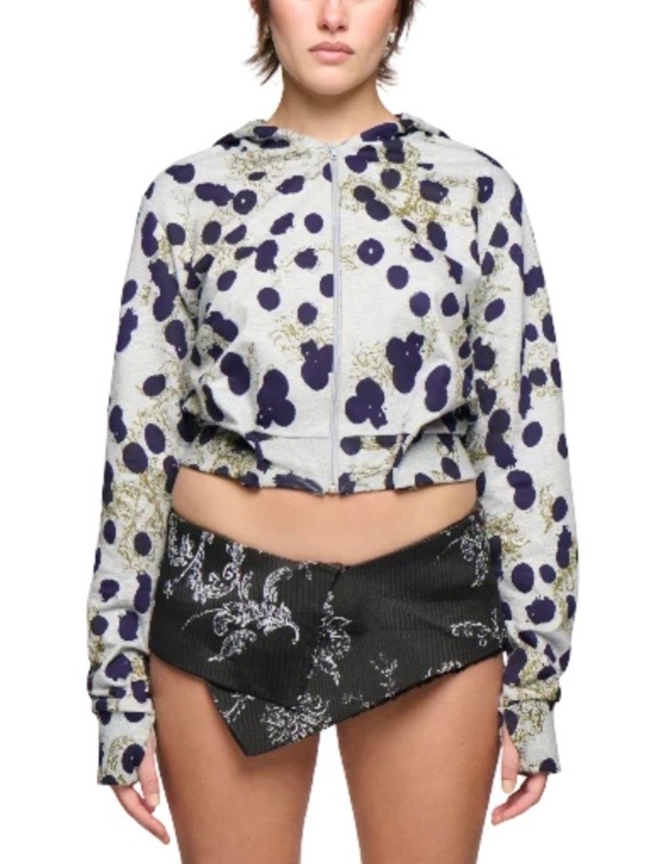【26AW】Karlalaidlaw  カーライドロー / フーディー / Polka-Dot Jacket - 1